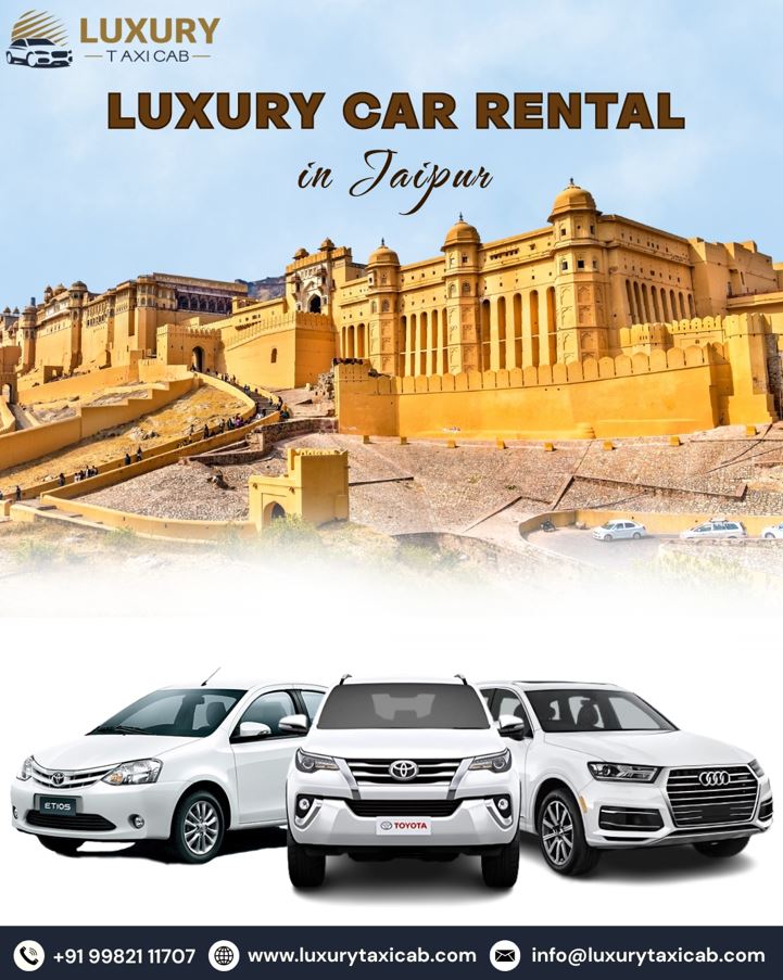Premium Luxury Cab and Taxi Rental Service in Jaipur